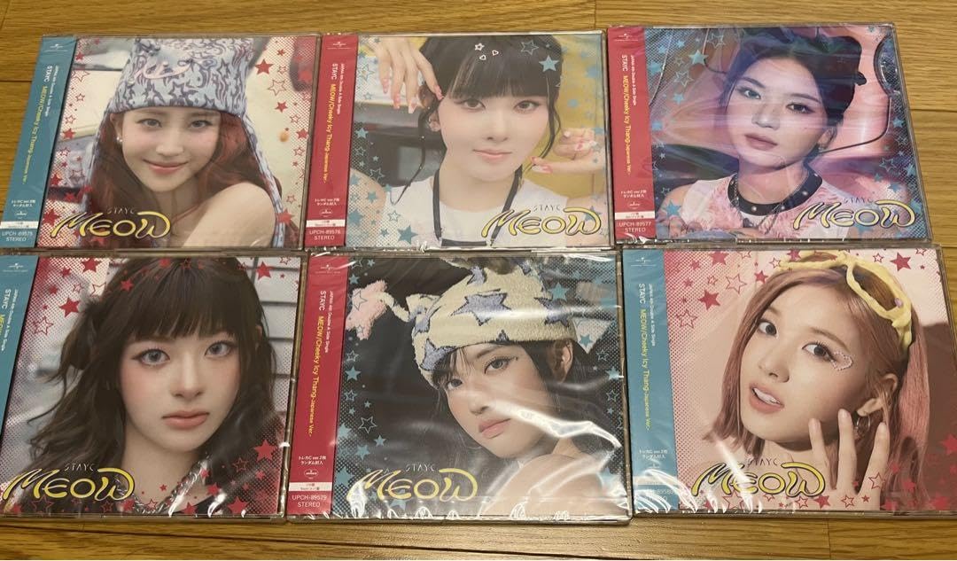 stayc MEOW ソロ盤トレカ18枚コンプリートセット